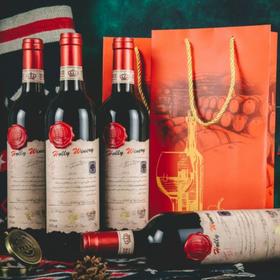 甄选 | 霍利酒庄 黄金古树干红葡萄酒 750ml*4 瓶