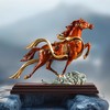 朱炳仁铜 平步青云马摆件客厅玄关电视柜书房家居装饰高端礼品 商品缩略图3