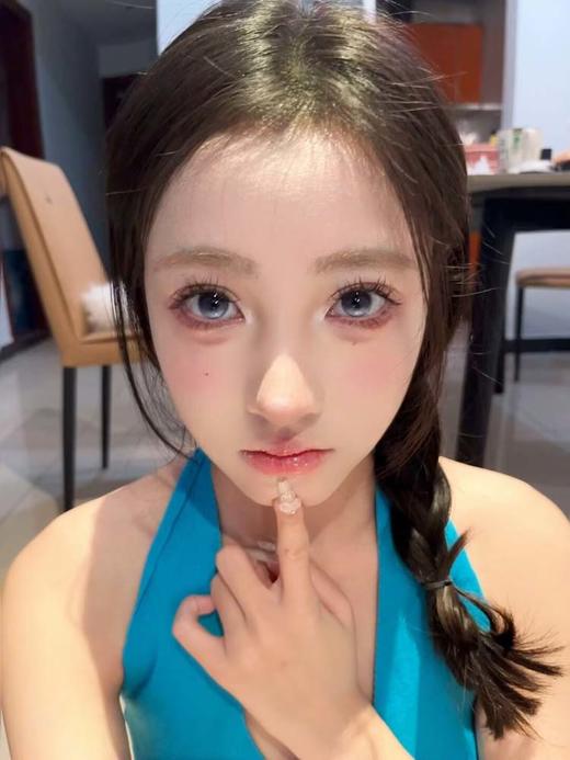 puppbuli 半年抛 去发光蓝 直径14.2mm着色13.6mm 商品图7