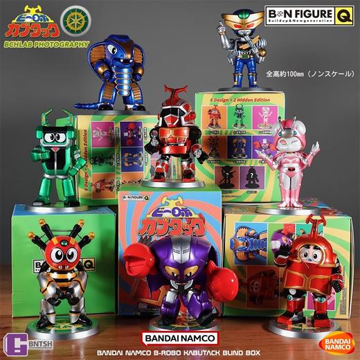 万代 铁甲小宝 公仔摆件 8只/盒 盲盒 商品图0