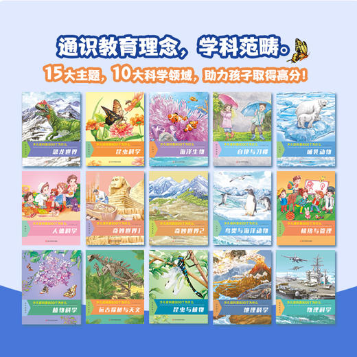 少儿读科普800个为什么（全15册）送地图2张中国地图+世界地图 商品图2