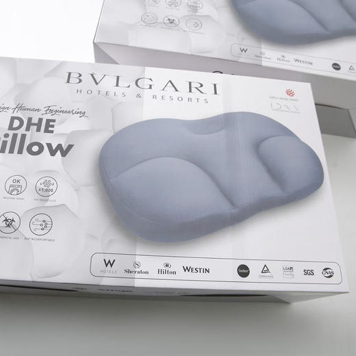 拯救失眠，美梦香甜~ 外贸原单正品BVLGARI宝格丽DHE睡眠枕来了！失眠者德克星，非常推荐！德国红点设计、美国idel设计大奖！亏本清货特价 商品图0