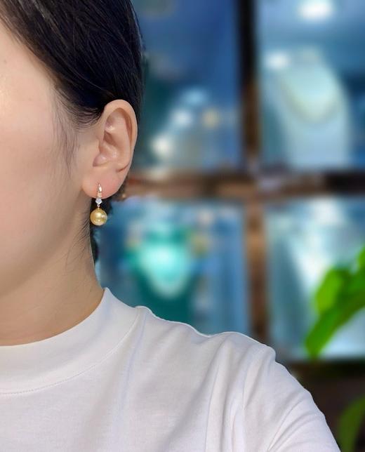 10mm-11mm金珠耳坠 商品图4