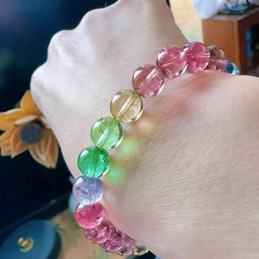 7mm-8mm单圈人鱼碧玺手串 商品图4