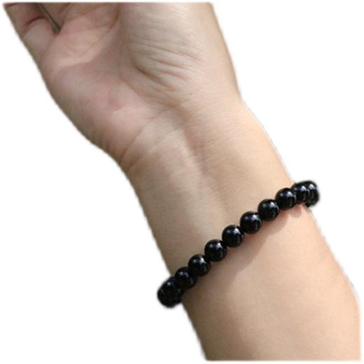 【诗棋老师推荐】黑碧玺手链手串首饰饰品礼物 商品图0