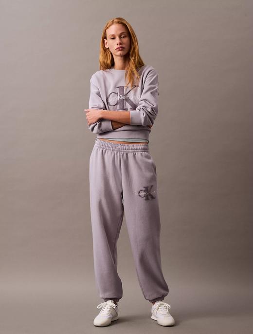 新年好折！CK 女款 侧logo标 运动裤休闲裤 商品图4
