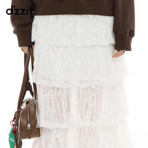 【年终盛典】4楼dzzit蕾丝长裙3J1S411吊牌价：1590折后价：1431 商品图1