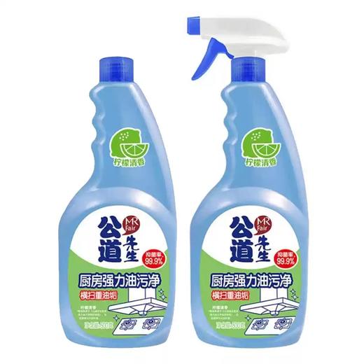 500g*2公道先生厨房强力油污净纳爱斯 商品图3