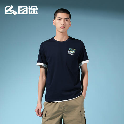 Senselead|男式短袖T恤 SSAJK810638 商品图4