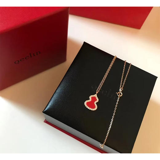 【活动商品，不退不换】可可推荐 福禄双全 麒*麟葫芦系列 耳环|项链|手链 匠心工艺 精致高级 商品图7