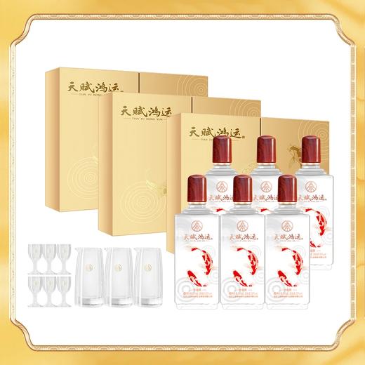 【现货热销】五粮液仙林生态出品 天赋鸿运锦鲤 礼盒装52度500ml*6瓶 商品图5