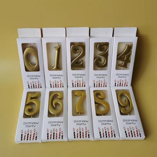 数字蜡烛【单拍不发货】 商品图0