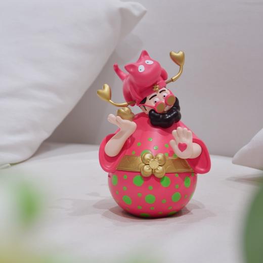 《四喜财神》20cm红绿波点 商品图3