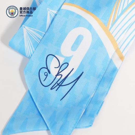 【官方正版】曼城俱乐部 | 球员印号款丝巾女球迷发带质感配饰 商品图4