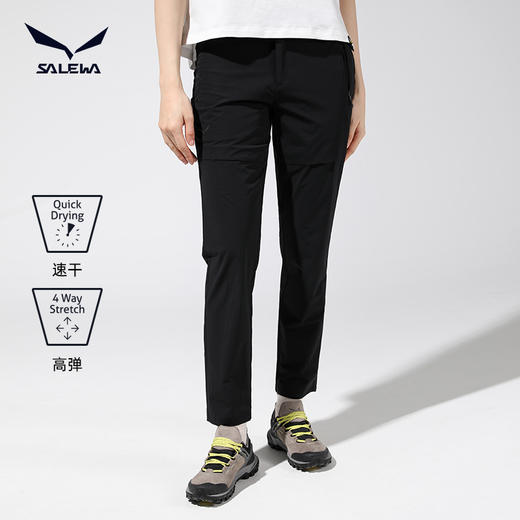 SALEWA|女式速干长裤 SWAMK820542 商品图0