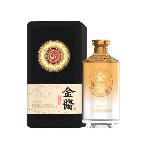 53度金酱尊礼酱香型白酒500ML 商品图0
