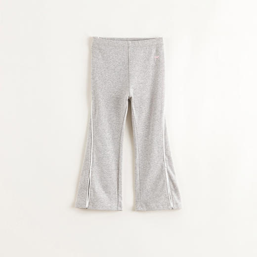 马克珍妮女童Q弹开叉喇叭裤 儿童裤子运动裤2025年春装新款250281 商品图1