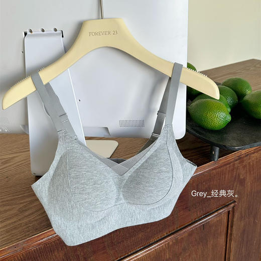 超值两件装【好穿好看又巨舒服！真的yyds】秋冬暖肌提拉反重力无痕内衣女聚拢收副乳防下垂美背磨毛保暖文胸,罩杯固定点位 防止跑杯移位。ry 商品图10