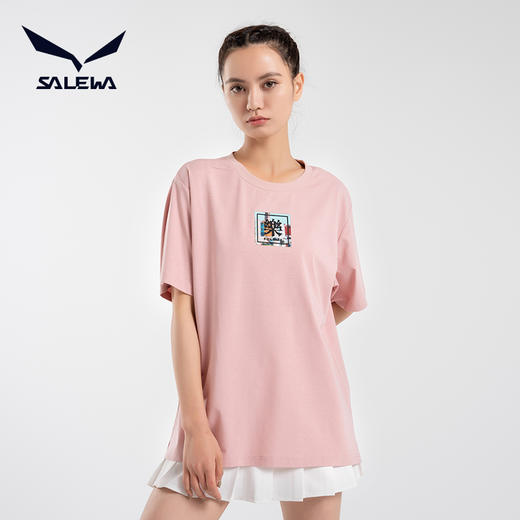 SALEWA|女式短袖棉T恤 SWAJJ820029 商品图1