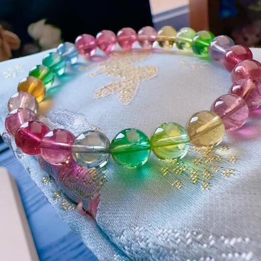 7mm-8mm单圈人鱼碧玺手串 商品图1