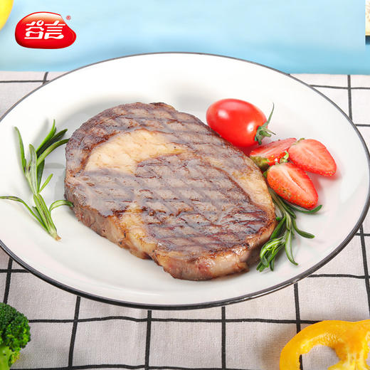 严选 | 谷言整切牛排 菲力/眼肉1300g/10片（1000g牛排+20g*10袋黑椒酱+10g*10袋牛排油）整切不拼接 静态微腌 商品图3