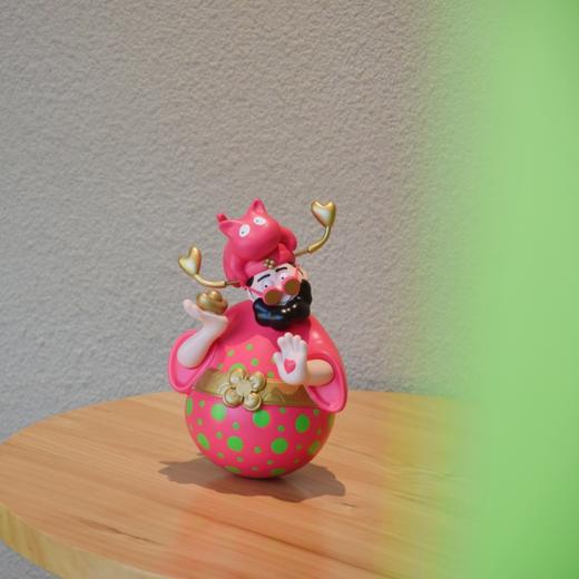 《四喜财神》20cm红绿波点 商品图1