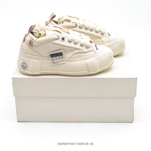 吴建豪xVESSEL粗花呢小香风限定软木帆布鞋 男女鞋合集 商品图3