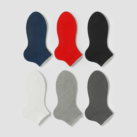 都市丽人中精梳棉简约生活常规袜FCHCA2 商品图1