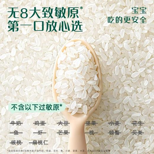 258g英氏首尝亲衡加铁营养米粉罐装 商品图3