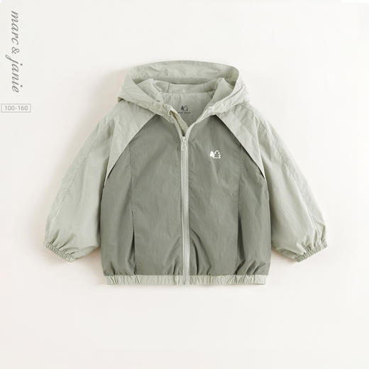 【三防】马克珍妮男童山系撞色透气外套2025年春装新款250099 商品图0