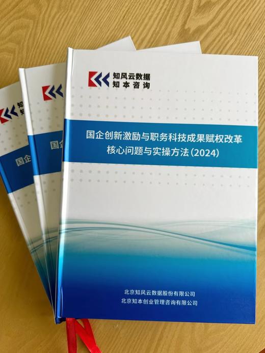 研究报告《国企创新激励与职务科技成果赋权改革核心问题与实操方法（2024）》 商品图2