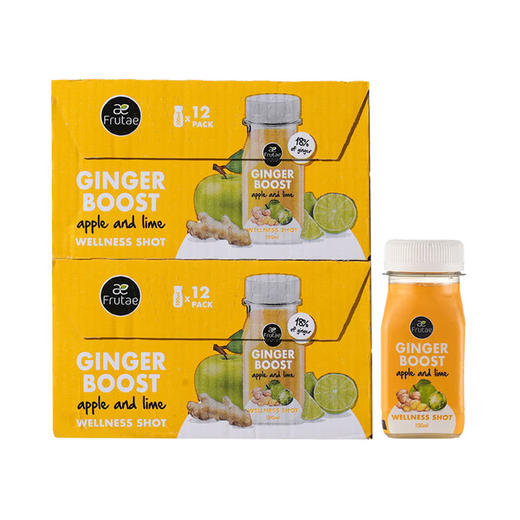 MM 山姆 生姜青柠苹果混合果蔬汁 100ml*24 商品图0