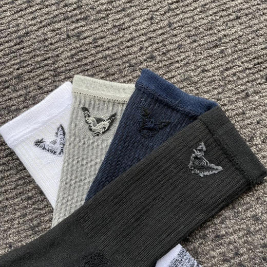 正品卡拉威高尔夫长筒男袜，毛巾底。只有黑色和灰色。均码39-45。五双一组。 商品图4