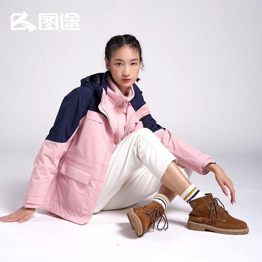 Senselead|女式套绒冲锋衣 SSAWJ920319 商品图7