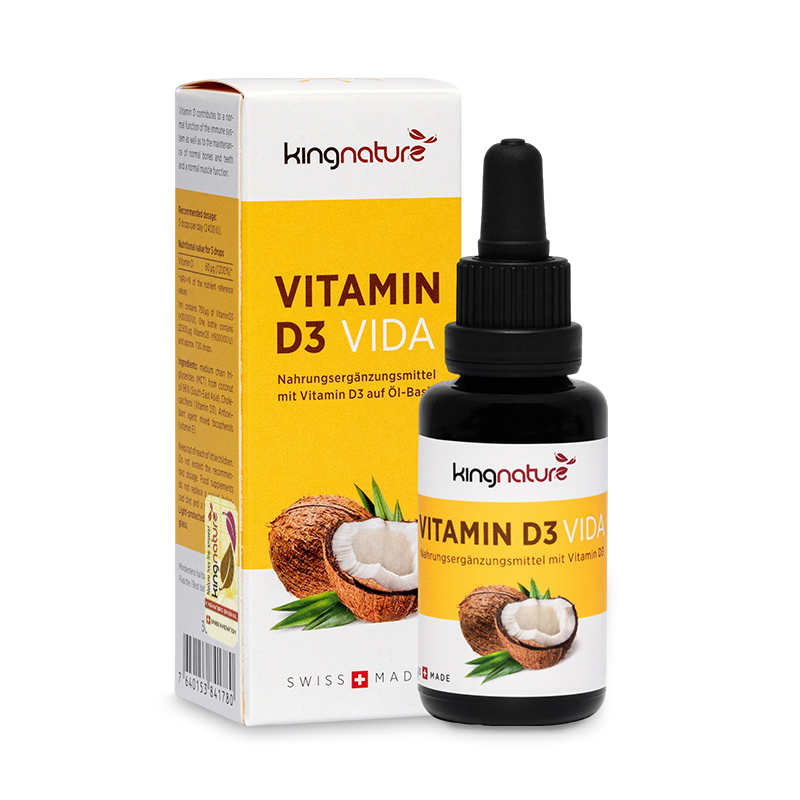 【仰糖同款 D3滴剂（3岁+）】Kingnature萃瑞宝瑞士进口维生素D3滴剂300滴