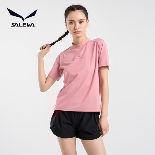 SALEWA|女式短袖棉T恤 SWAJJ820027 商品图1