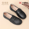 信诺真皮舒适奶奶鞋中老年软底单鞋女2025春季新款一脚蹬妈妈皮鞋5C3066-15 商品缩略图3