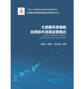 大规模共享储能应用技术及其运营模式（大规模清洁能源高效消纳关键技术丛书）