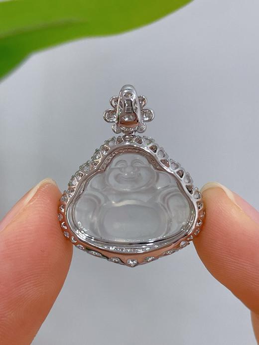 佛公翡翠吊坠 商品图2