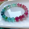 8mm单圈渐变西瓜碧玺手串 商品缩略图0