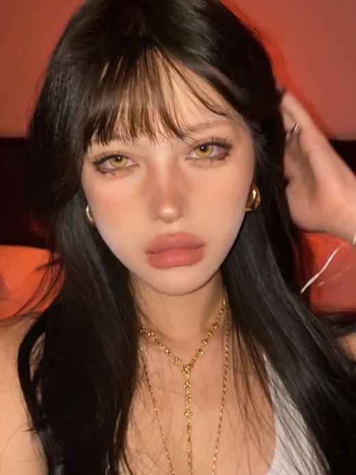 puppbuli 半年抛美瞳 封尘雪影 直径14.2mm着色13.6mm 商品图4