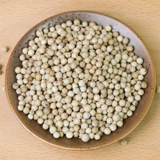 万物本草海南红土地白胡椒 农家自产不熏硫 粒粒精筛 不漂白胡椒粒 商品图3