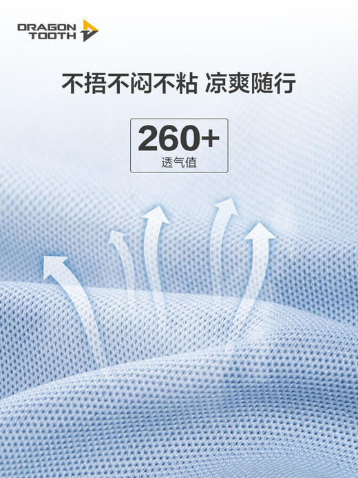 龙牙隐夏COOLMAX短袖POLO 商品图5