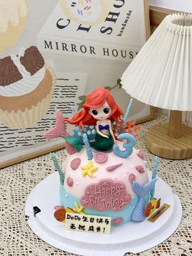美人鱼主题蛋糕 