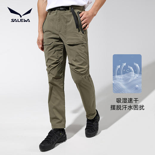 SALEWA|男式速干长裤 SWAMK810540 商品图2