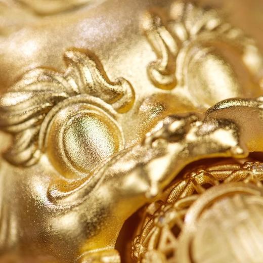 朱炳仁铜 抱富貔貅铜挂件花丝工艺品手把件招财装饰节日送礼 商品图4