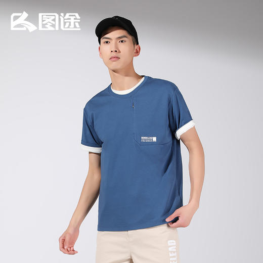 Senselead|男式短袖T恤 SSAJK810623 商品图0