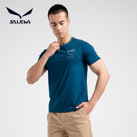 SALEWA|男式短袖棉T恤 SWAJJ810031 商品图5