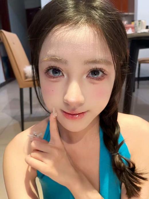 puppbuli 半年抛 去发光蓝 直径14.2mm着色13.6mm 商品图6