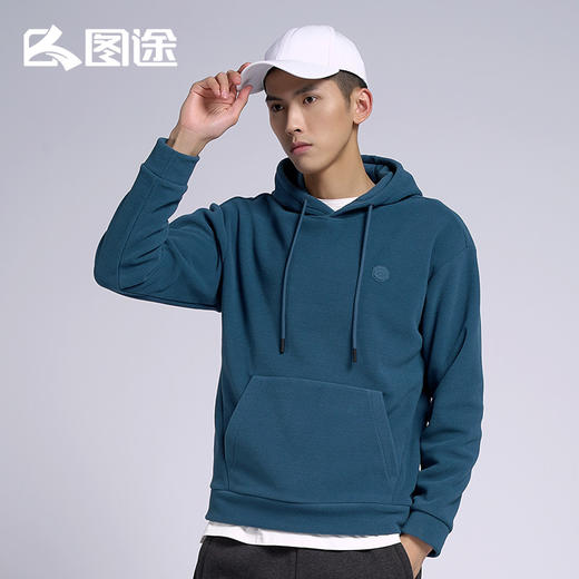 Senselead|男式套头连帽抓绒衣 SSACJ910250 商品图3